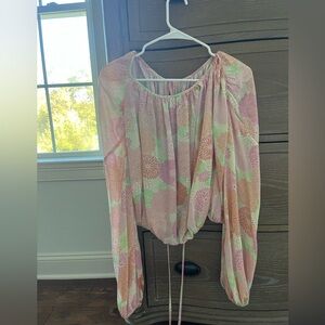 L’academie Floral Pastel Women's Top